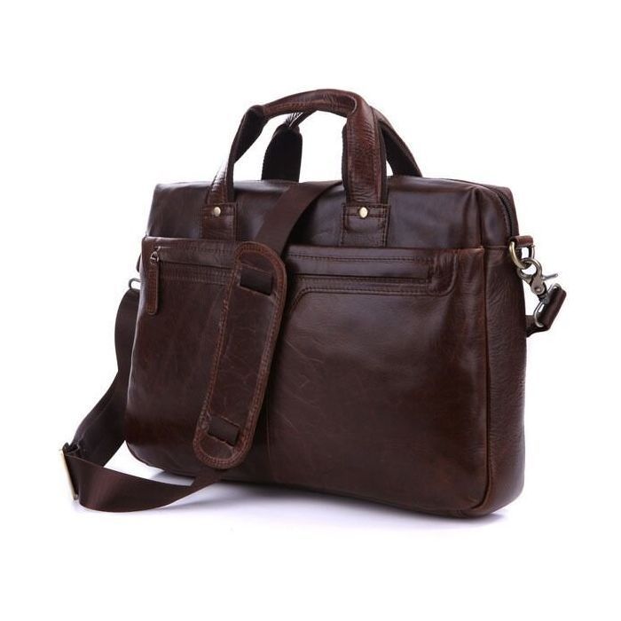 Сумка Vintage Коричневая (14114) изображение 5