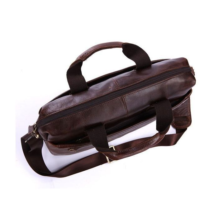 Сумка Vintage Коричневая (14114) изображение 7