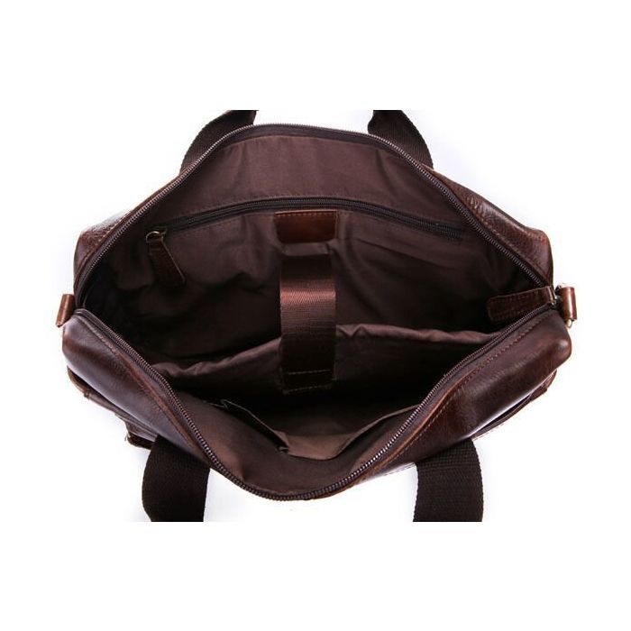 Сумка Vintage Коричневая (14114) изображение 8