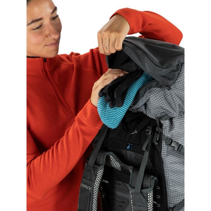 Рюкзак туристический Osprey Ariel Pro 75 silver lining - WXS/WS - сірий (009.3815) изображение 10