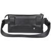 Сумка Vintage Поясная кожаная Черная (14953) изображение 8