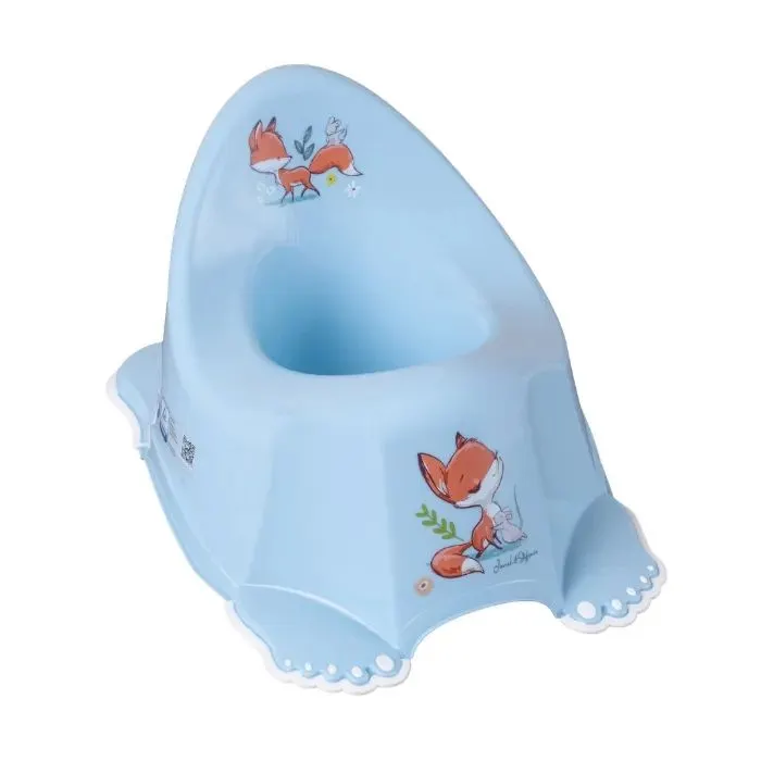Горшок Tega Baby з музикою антиковзкий FOREST FAIRYTALE light blue (PO-069-108)