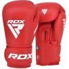 Боксерские перчатки RDX AS1 Red 12 унцій (BGR-AS1R-12OZ) изображение 2