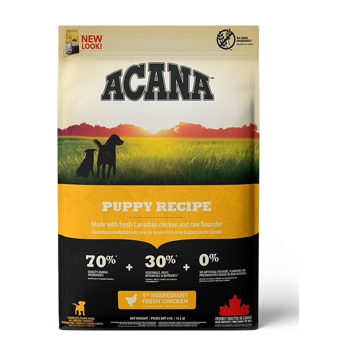 Сухой корм для собак ACANA Puppy Recipe 6 кг (0064992500603)