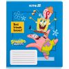 Зошит Kite SpongeBob SquarePants, 12 аркушів, клітинка (SB25-232) зображення 12