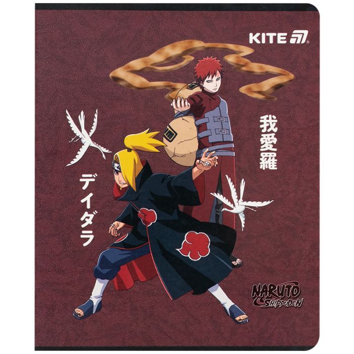 Зошит Kite Naruto, 24 аркуші, клітинка (NR25-238) зображення 5
