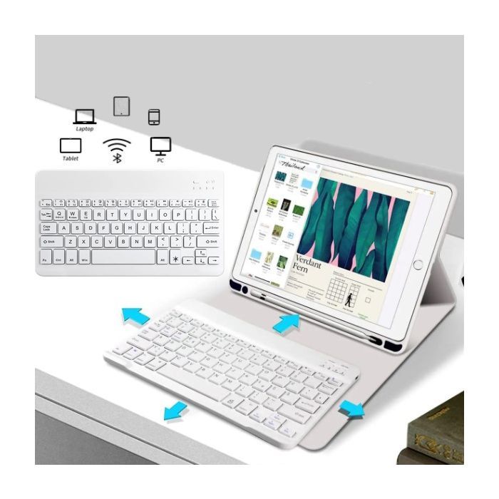 Чехол для планшета BeCover with keyboard Apple iPad Mini 6 2021 Black (712986) изображение 3