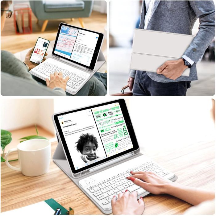 Чехол для планшета BeCover with keyboard Apple iPad Mini 6 2021 Black (712986) изображение 7