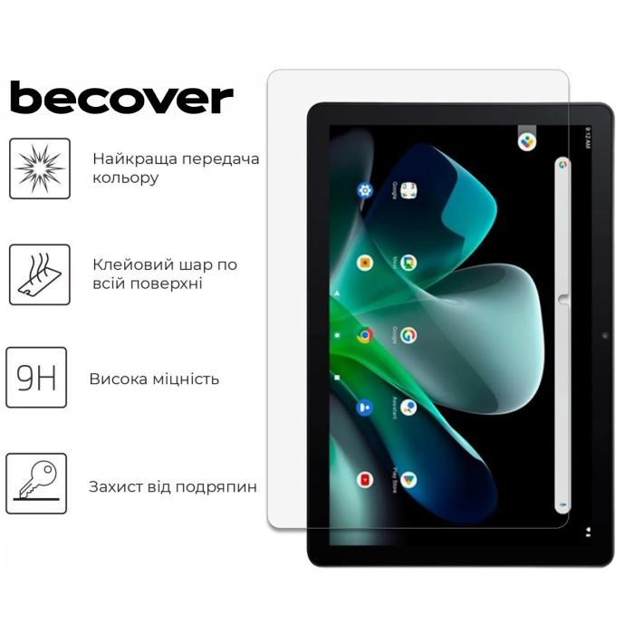 Скло захисне BeCover Acer ICONIA M10-11 10.1'''' (713126) зображення 3