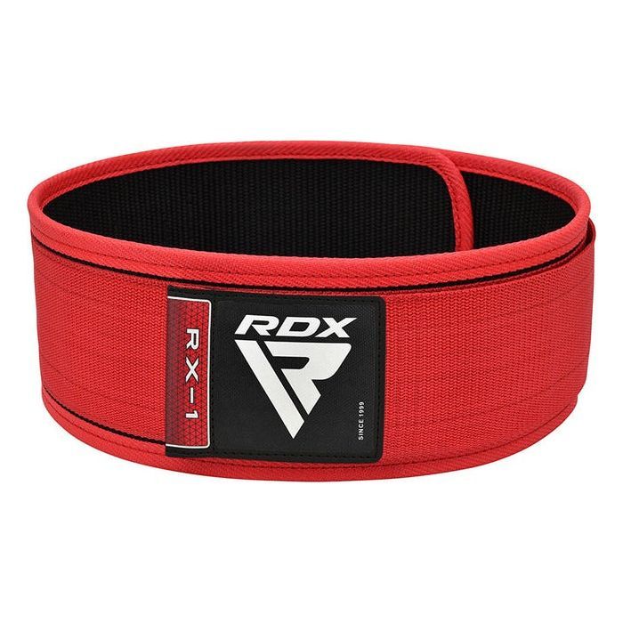 Атлетический пояс RDX RX1 Weight Lifting Belt Red L (WBS-RX1R-L)
