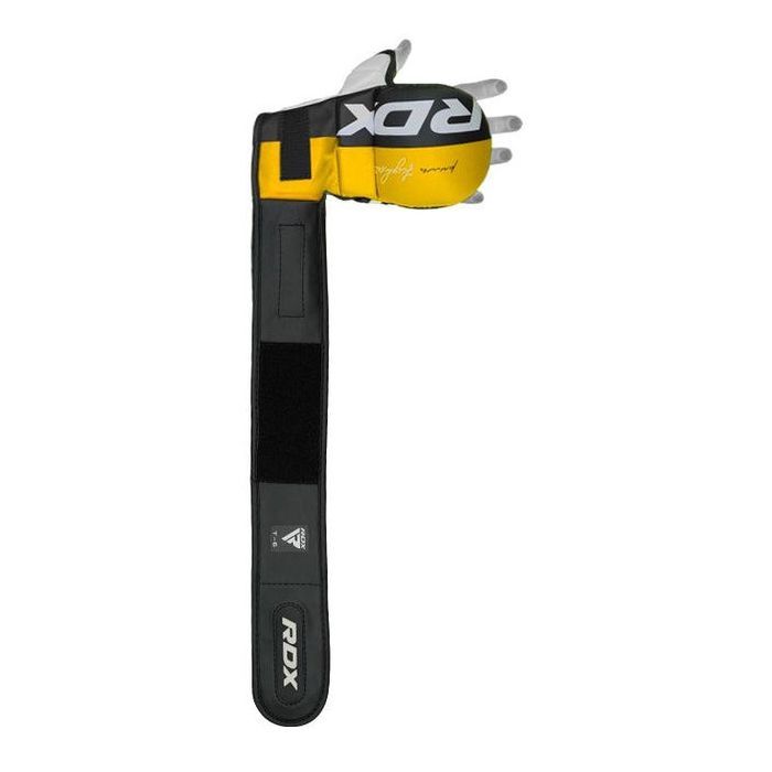 Рукавички для MMA RDX T6 Plus Rex Yellow XL (GGR-T6Y-XL+) зображення 6