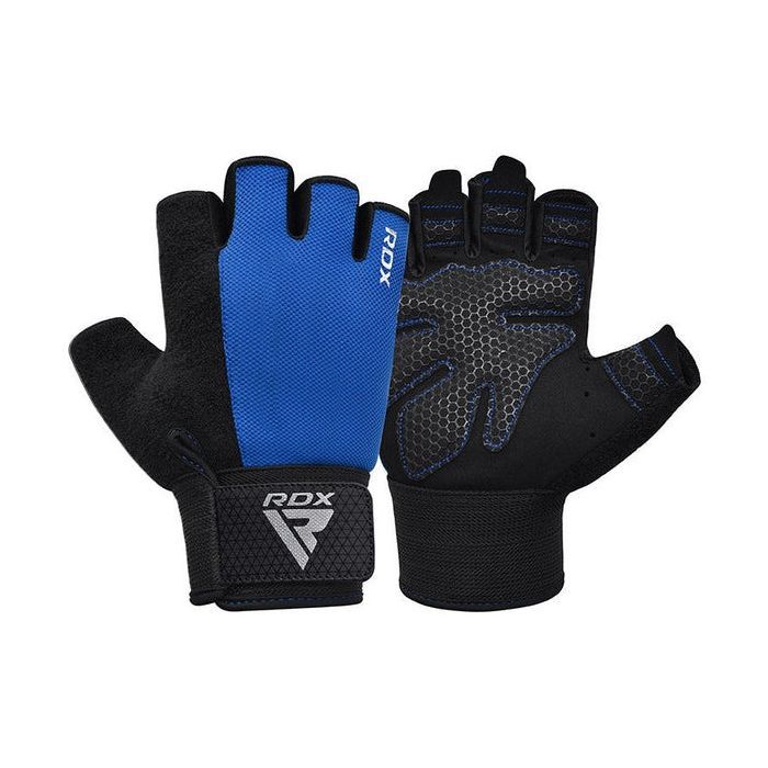 Перчатки для фитнеса RDX W1 Half Blue XL (WGA-W1HU-XL) изображение 3