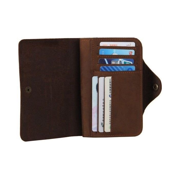 Гаманець Vintage Коричневий (14484) зображення 11