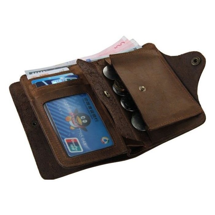 Гаманець Vintage Коричневий (14484) зображення 12