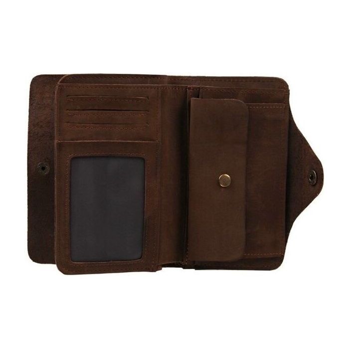 Гаманець Vintage Коричневий (14484) зображення 8