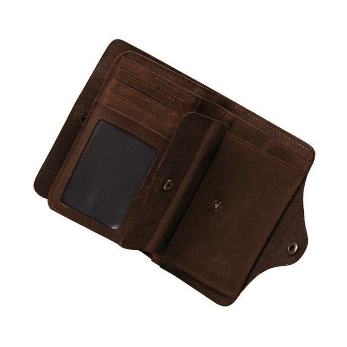 Гаманець Vintage Коричневий (14484) зображення 9
