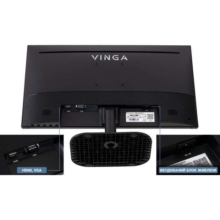 Монітор Vinga 22V107-12B зображення 8