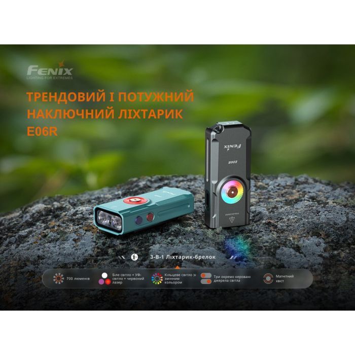 Фонарь Fenix E06R сірий (E06RGray) изображение 7