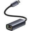 Адаптер USB-C to Ethernet RJ45 2.5Gbps 0,1m USB3.1 Choetech (HUB-R02-GY-V1) изображение 2