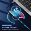 Адаптер USB-C to Ethernet RJ45 2.5Gbps 0,1m USB3.1 Choetech (HUB-R02-GY-V1) изображение 4