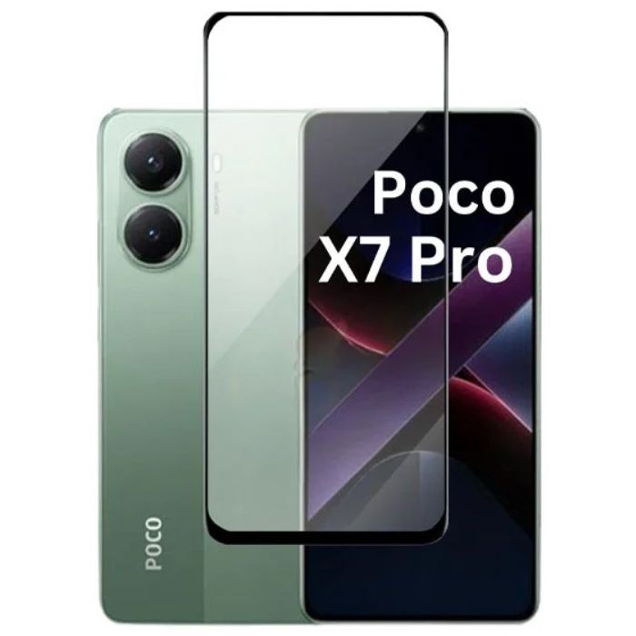 Скло захисне BeCover Poco X7 Pro Black (713415) зображення 2