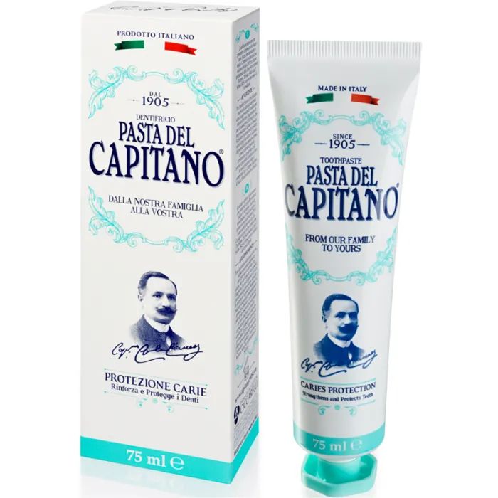 Зубная паста Pasta del Capitano Защита от кариеса 75 мл (8002140037801)