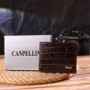 Гаманець Canpellini Затискач із натуральної шкіри Коричневий (21519) зображення 10