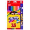 Карандаши цветные Cra-Z-Art з гумкою, 15 кольорів (10459CRA) изображение 2