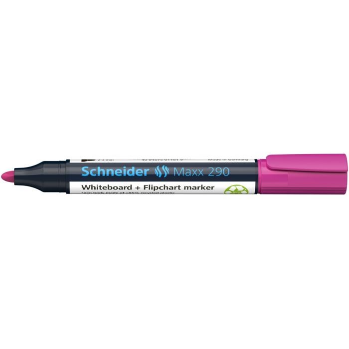 Маркер Schneider MAXX для досок и флипчартов 290, розовый (S129120)