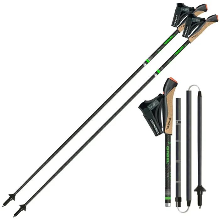 Палки для скандинавской ходьбы Gabel FLD Carbon 120 (7009400801200) (DAS302700)