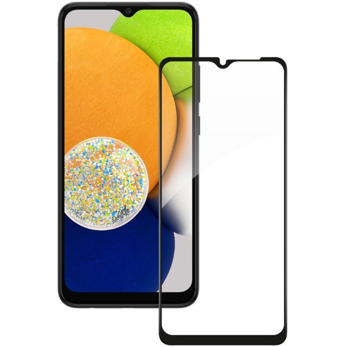 Скло захисне ACCLAB Full Glue Samsung A03 Black (1283126521621) зображення 2