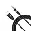 Кабель мультимедийный USB-C to 3.5mm M 1.0m black Armorstandart (ARM76888) изображение 2