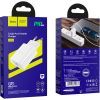 Зарядний пристрій HOCO N14 Smart Charging USB-C PD20W White (6931474745026) зображення 5