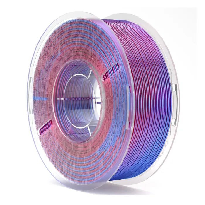 Пластик для 3D-принтера ELEGOO PLA silk gloss 1кг, 1.75мм, silver (50.203.0111)