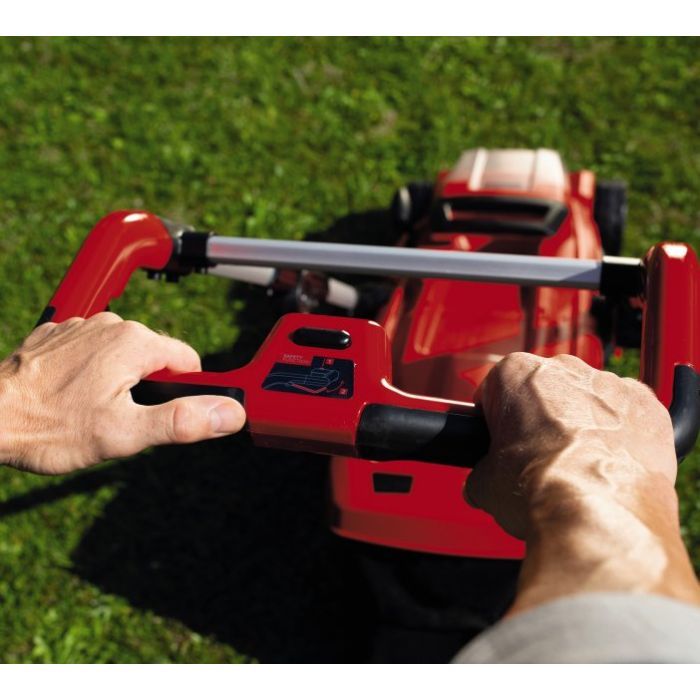 Газонокосарка Einhell PXC GE-CM 36/37 Li 36V(18+18), 37см, 45л, 25-75мм (без АКБ та ЗП) (3413172) зображення 4
