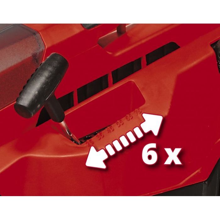 Газонокосарка Einhell PXC GE-CM 36/37 Li 36V(18+18), 37см, 45л, 25-75мм (без АКБ та ЗП) (3413172) зображення 7