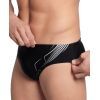 Плавки Arena Dive Swim Brief 007213-500 чорний, білий 80 (3468337172536) зображення 4