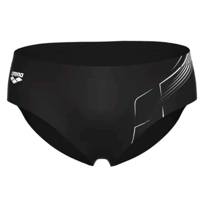 Плавки Arena Dive Swim Brief 007213-500 чорний, білий 80 (3468337172536) зображення 5