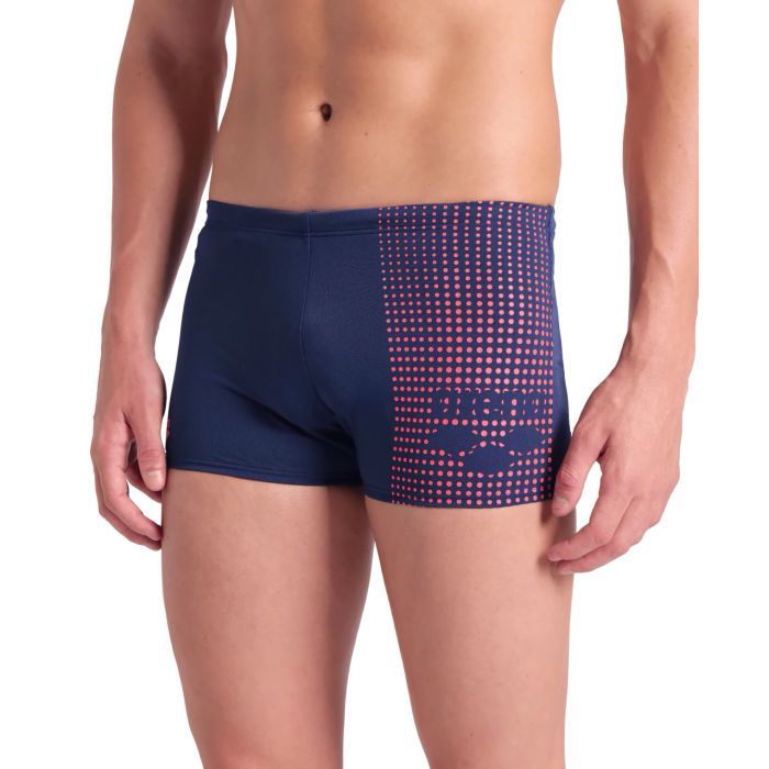 Плавки Arena Foggy Dots Swim Short 008483-506 чорний, жовтий 85 (3468337531111) изображение 4