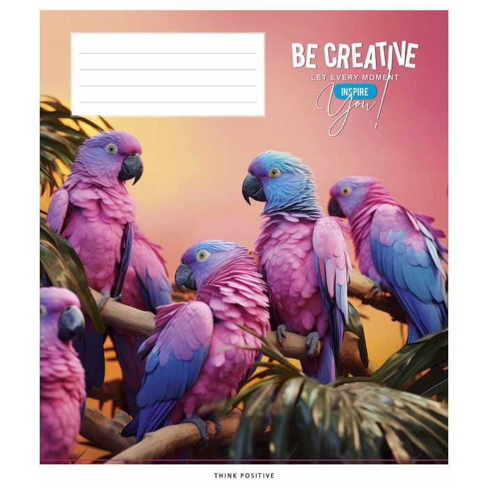 Тетрадь Школярик Be creative 48 листов линия (048-3399L) изображение 5