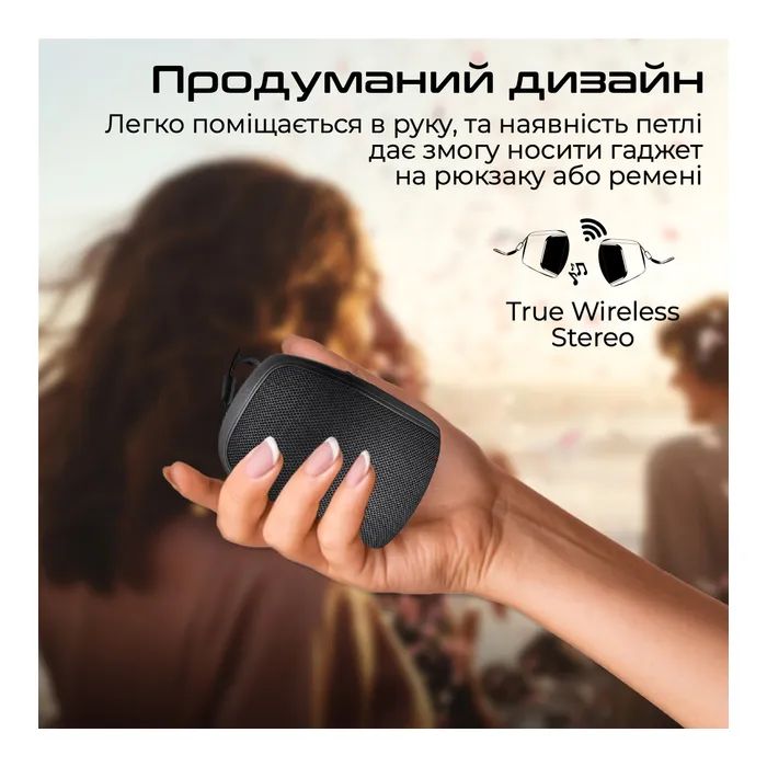 Акустична система Promate Mood 5W Red (mood.red) зображення 6