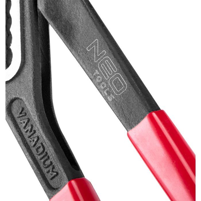 Кліщі Neo Tools переставні, 45°, робочий діапазон 0-38мм, 250мм (02-412) зображення 5