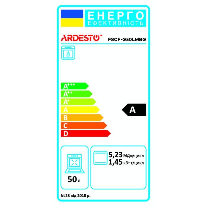 Плита Ardesto FSCF-G50LMBG изображение 2