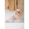 Дощовик для тварин Pet Fashion Tina XL бежевий/блакитний (4823082435197) зображення 4