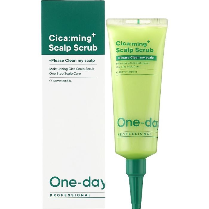 Скраб для кожи головы One-Days You Professional Anti-Stress Cica:ming Scalp Scrub 120 мл (8809452672191) изображение 2