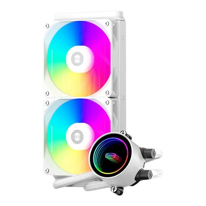 Система жидкостного охлаждения PcCooler DA240 ARGB WH