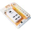 Концентратор Voltronic USB 2.0 to 4xUSB with power switch white (YT-HWS4-W) изображение 3