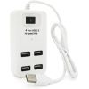 Концентратор Voltronic USB 2.0 to 4xUSB with power switch white (YT-HWS4-W)