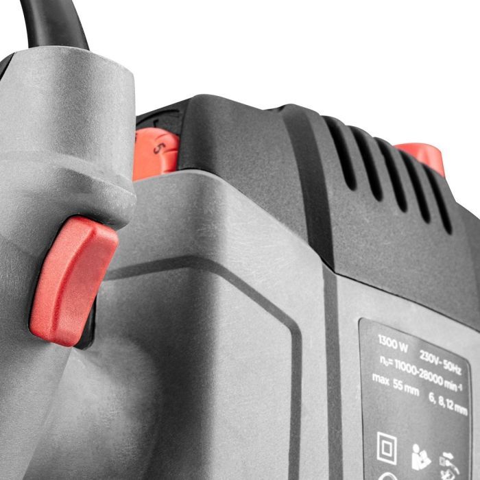 Фрезер Graphite 1300Вт, цанга 6-12мм, 28000об/мин (59G717) изображение 7