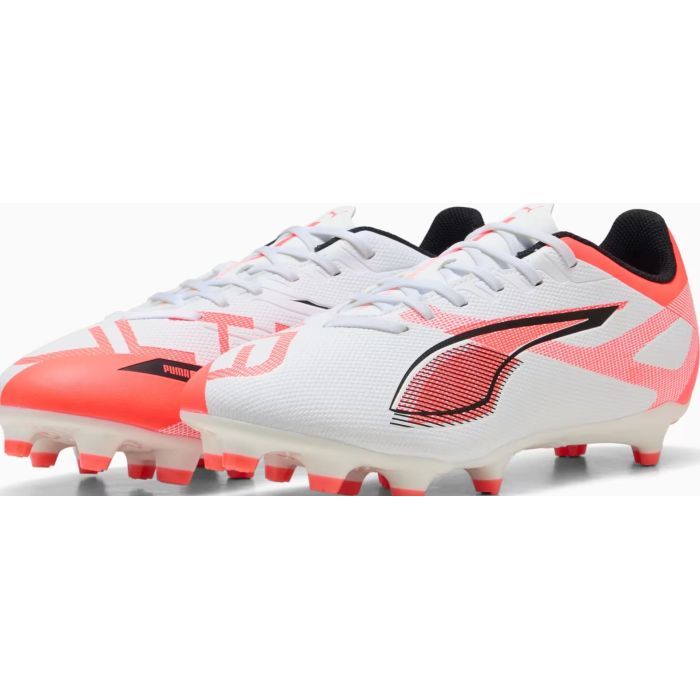 Бутсы Puma Ultra 5 Play Fg/Ag 108169-01 білий, помаранчевий 42 (4067983040276) изображение 3